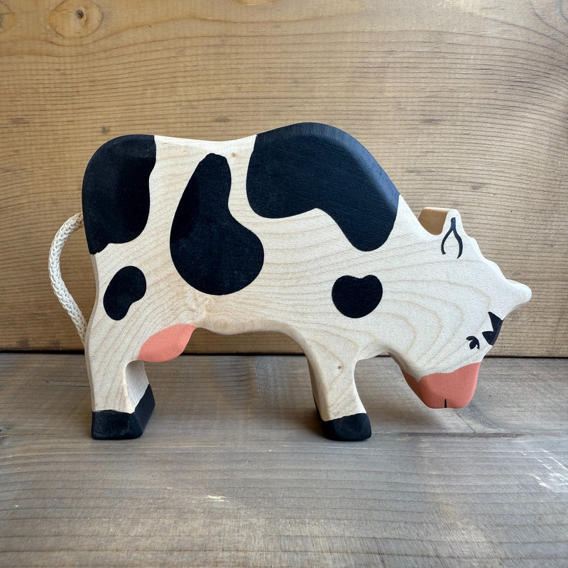 Cow Grazing (Black)