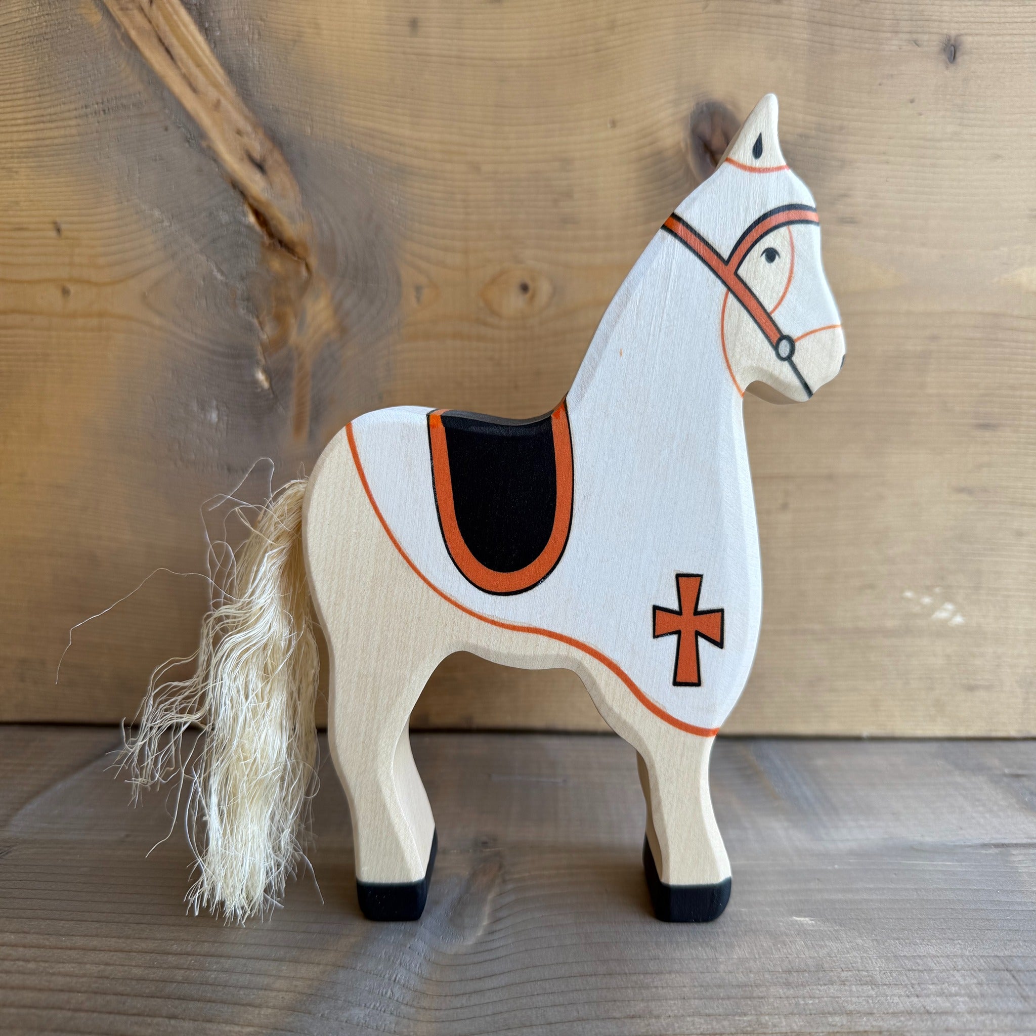 Tournament Horse (White)
