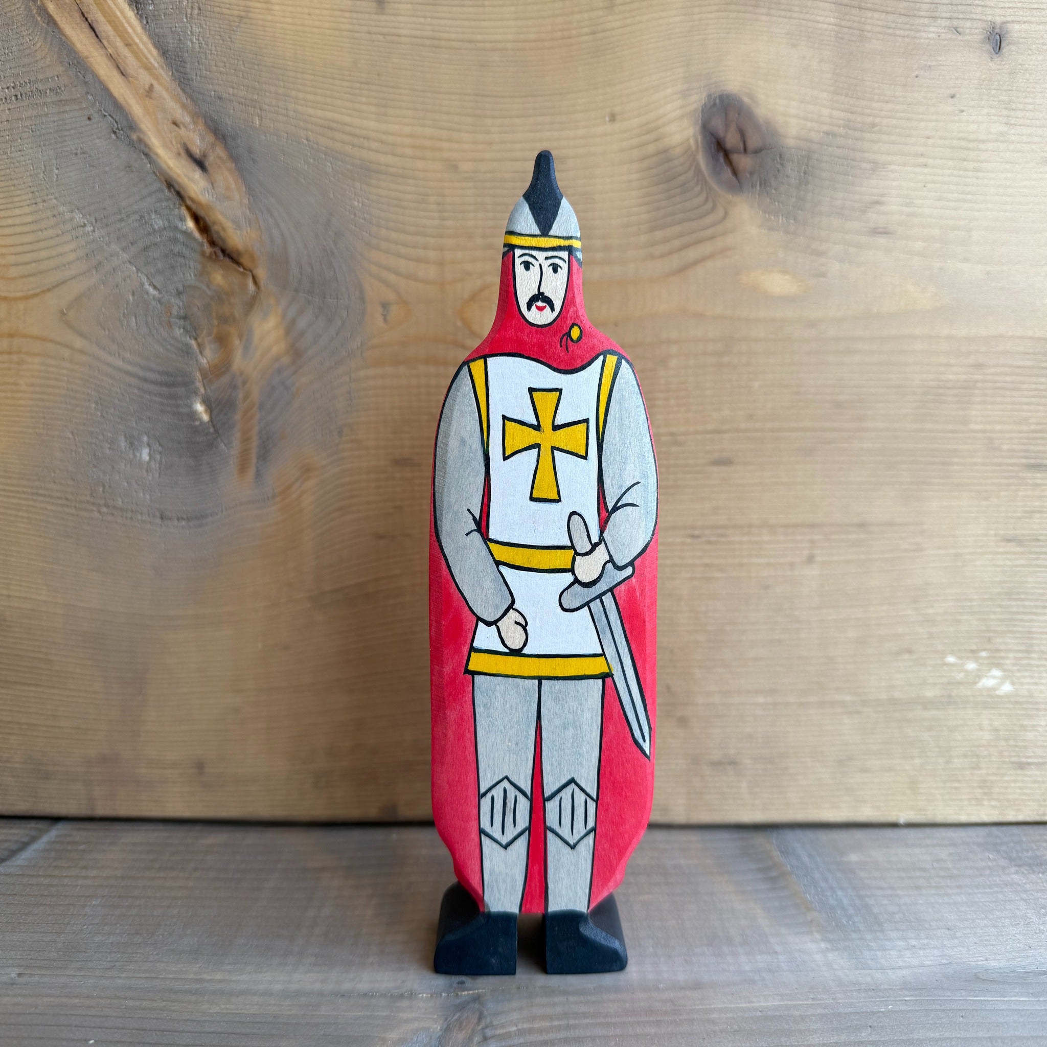 Knight With Red Cloak