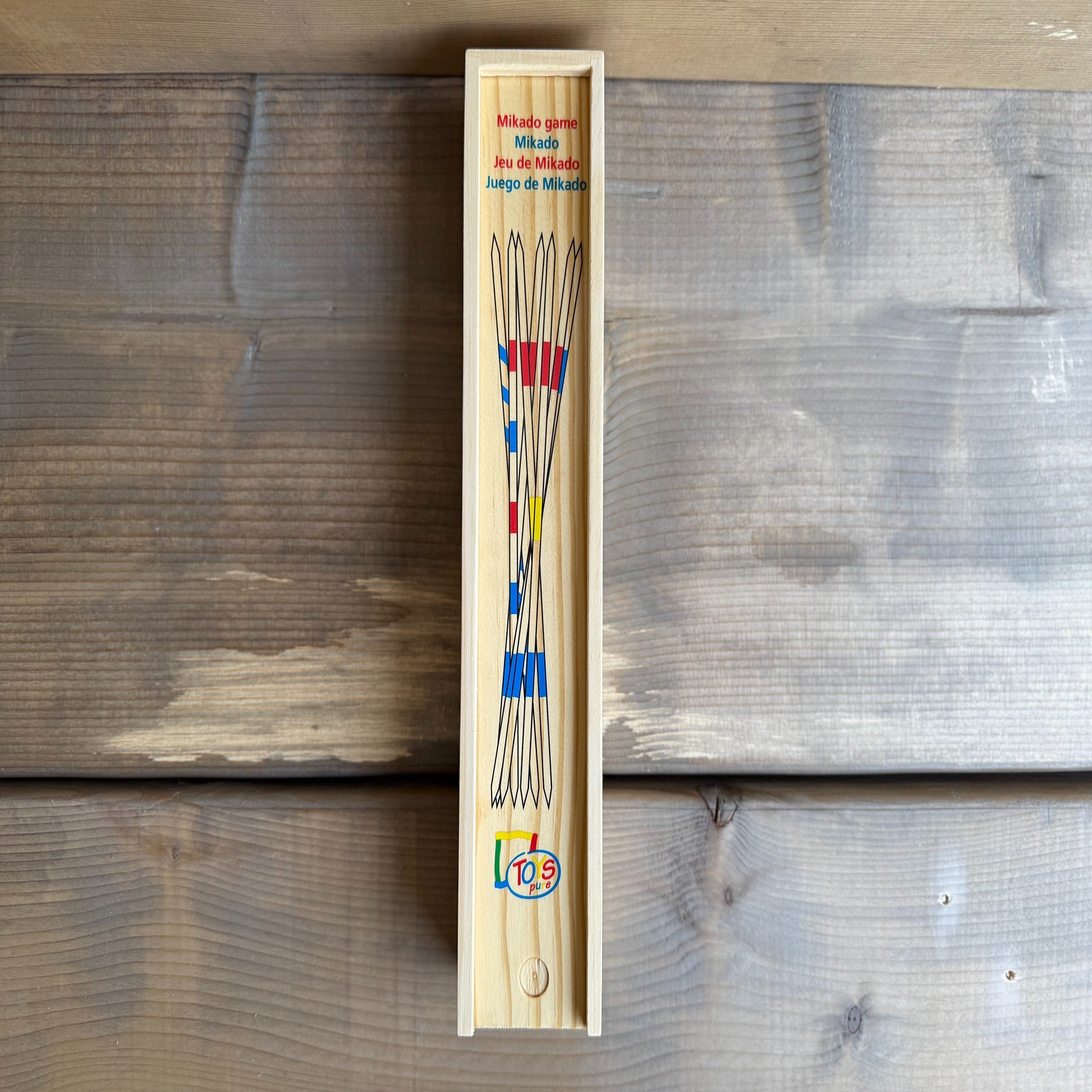 Mikado Game With Wood Box (Large)