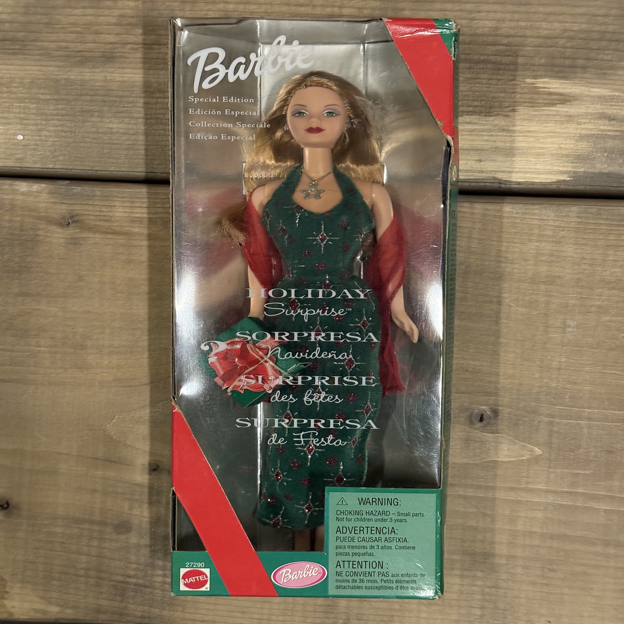 Mattel Barbie Christmas (2000) Original Packaging