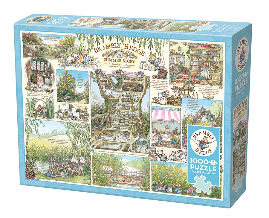 Brambly Hedge Summer Story 1000-piece puzzle box by Cobble Hill