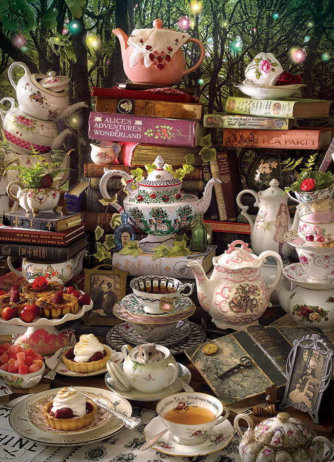 We're All Mad Here, the finished puzzle image