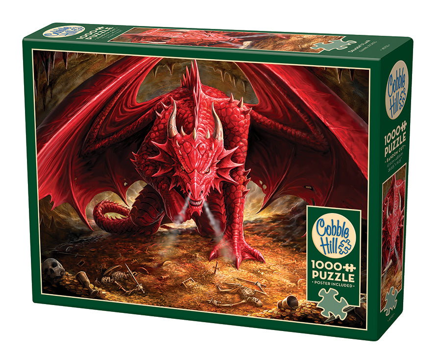Dragon's Lair 1000-piece puzzle box by Cobble Hill