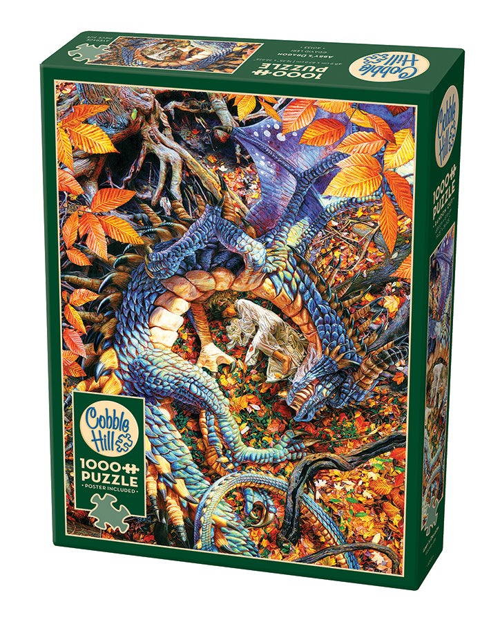 Abby's Dragon 1000-piece puzzle box by Cobble Hill