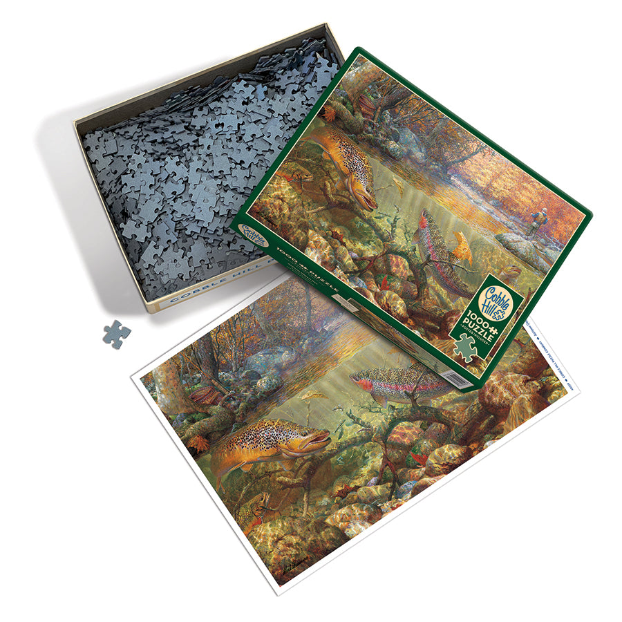 Autumn Dream Day box opened, showing the pieces