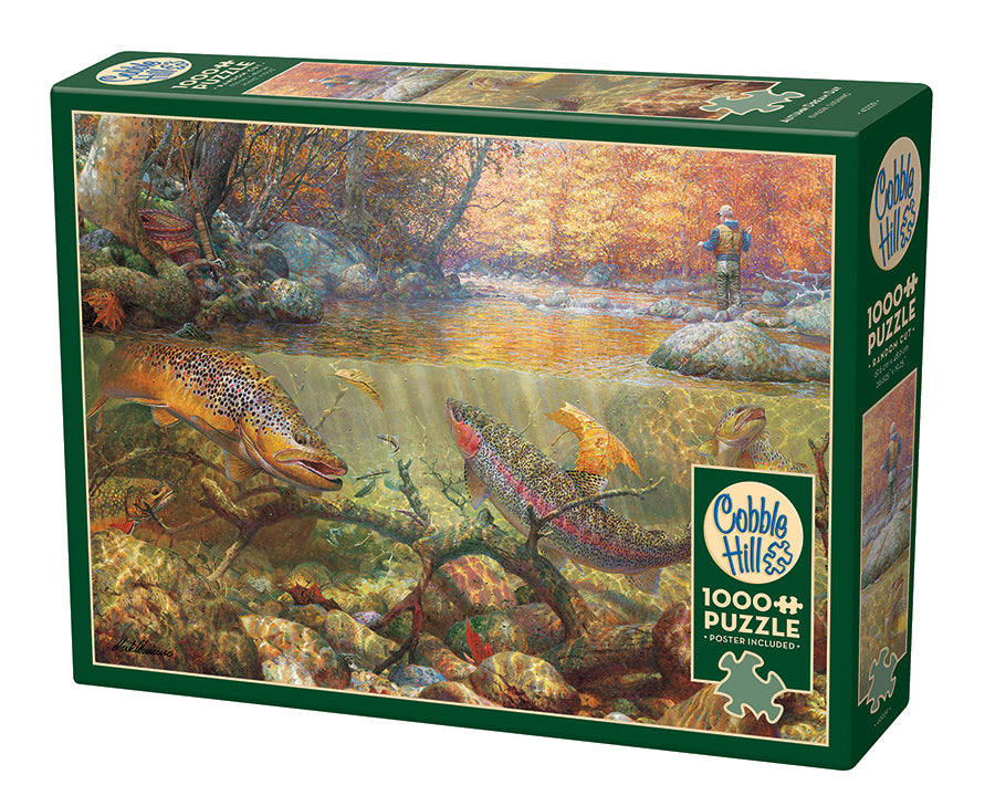 Autumn Dream Day 1000-piece puzzle box by Cobble Hill