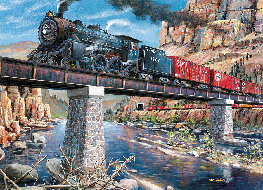 Stone Steel and Steam, the finished puzzle image