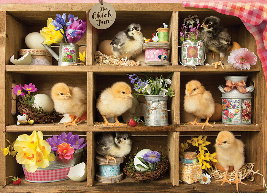 Chick Inn, the finished puzzle image
