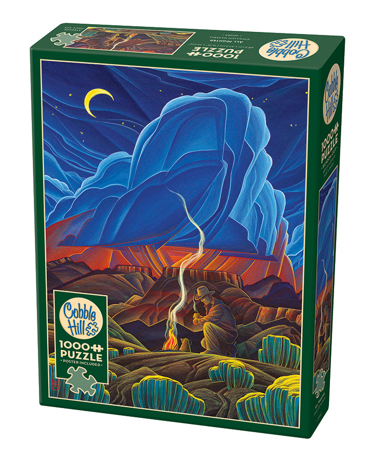 All Nighter 1000-piece puzzle box by Cobble Hill