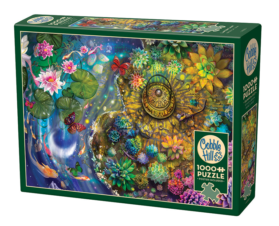 Lantern Light 1000-piece puzzle box by Cobble Hill