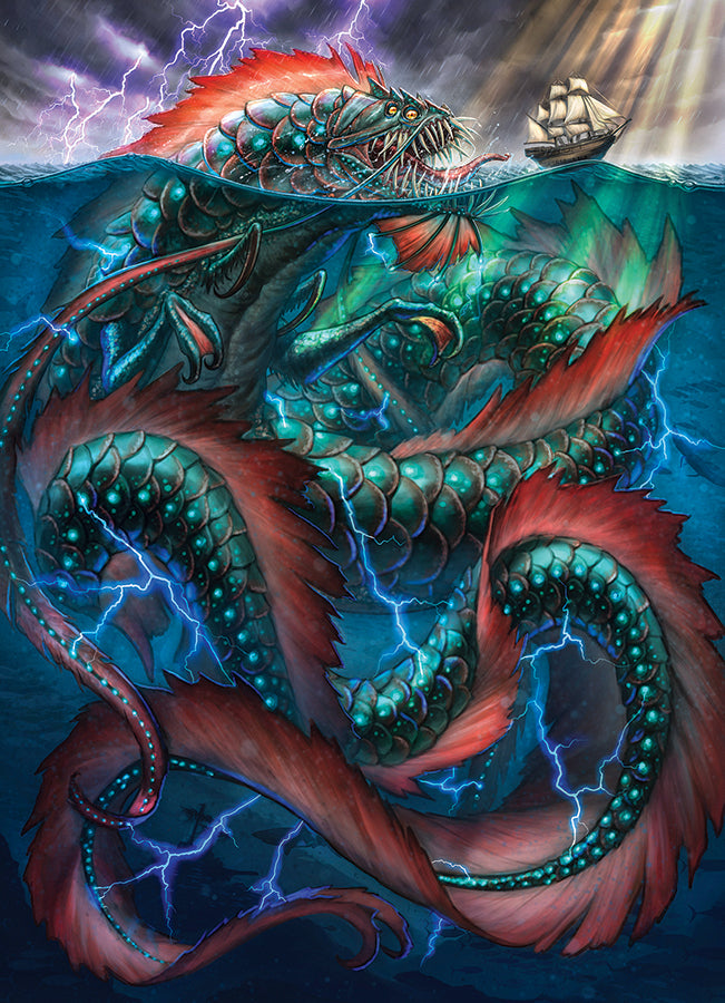 From the Depths, the finished puzzle image