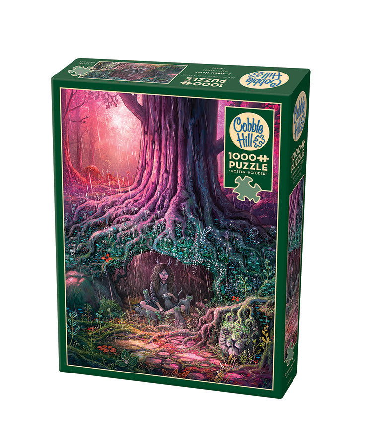 Ethereal Haven 1000-piece puzzle box by Cobble Hill