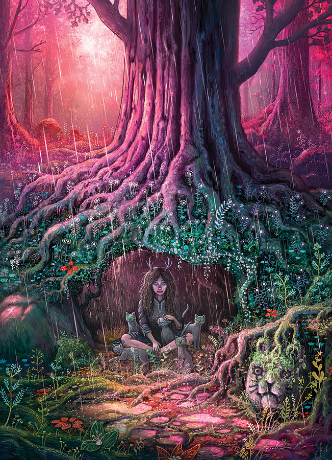 Ethereal Haven, the finished puzzle image