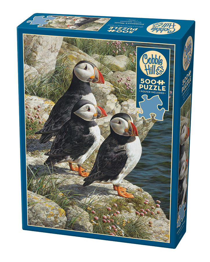 Fisherman's Wharf 500-piece puzzle box by Cobble Hill
