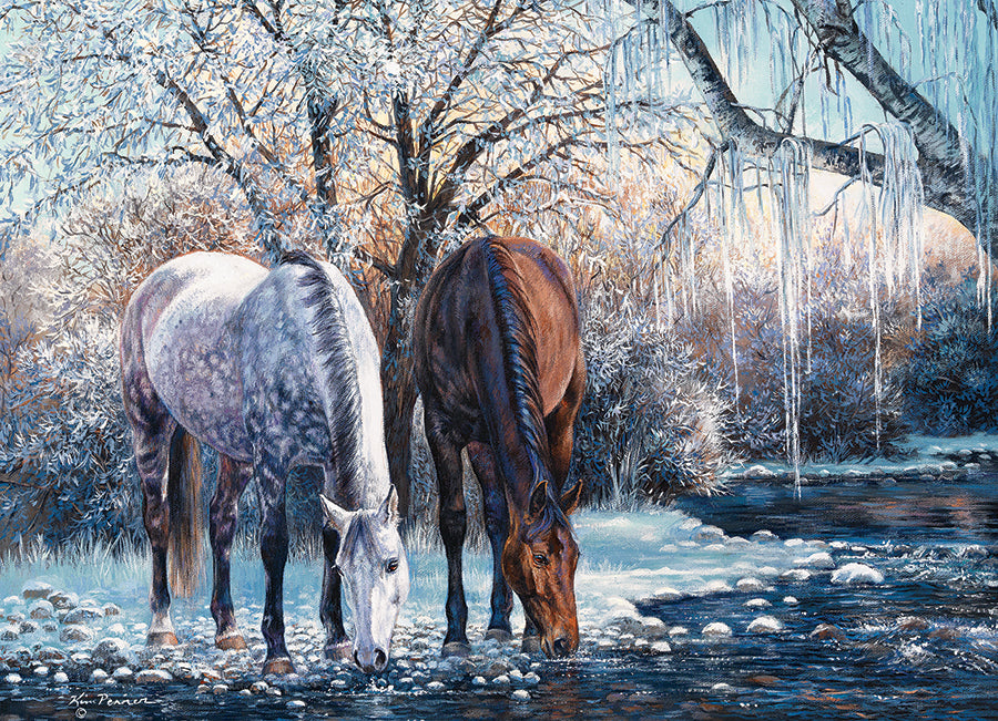 Winter's Beauty, the finished puzzle image