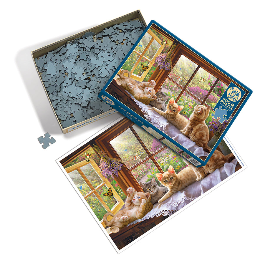 Sunbeam box opened, showing the pieces