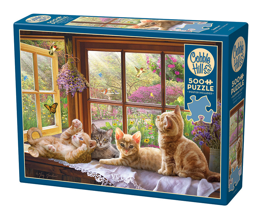 Sunbeam 500-piece puzzle box by Cobble Hill