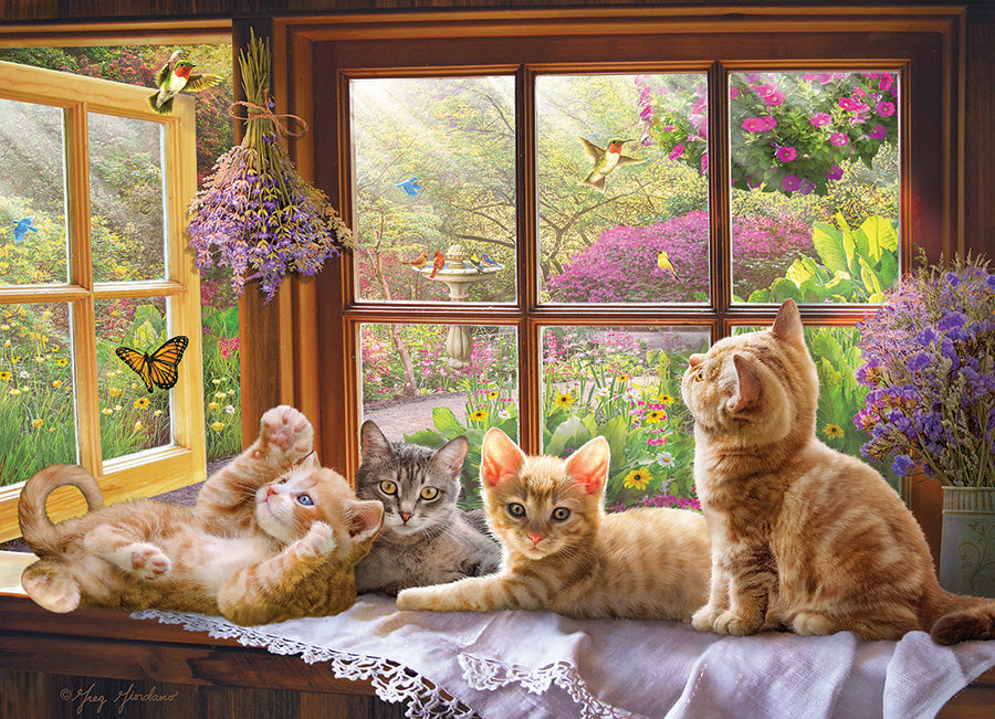 Sunbeam, the finished puzzle image