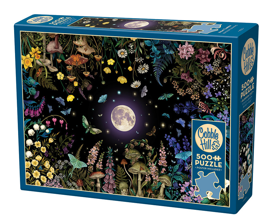Night Garden 500-piece puzzle box by Cobble Hill