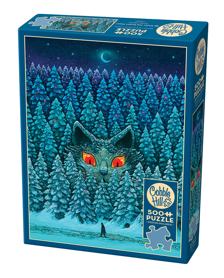 Be Wary the Silent Night 500-piece puzzle box by Cobble Hill