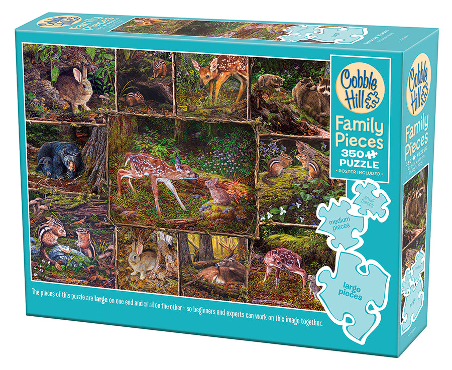 Into the Woods 350-piece puzzle box by Cobble Hill