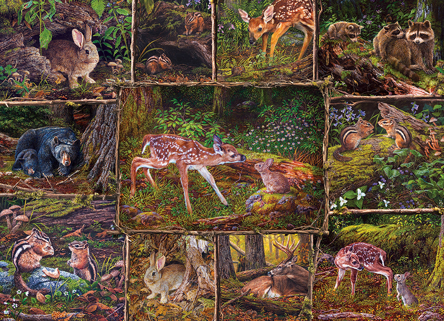 Into the Woods, the finished puzzle image