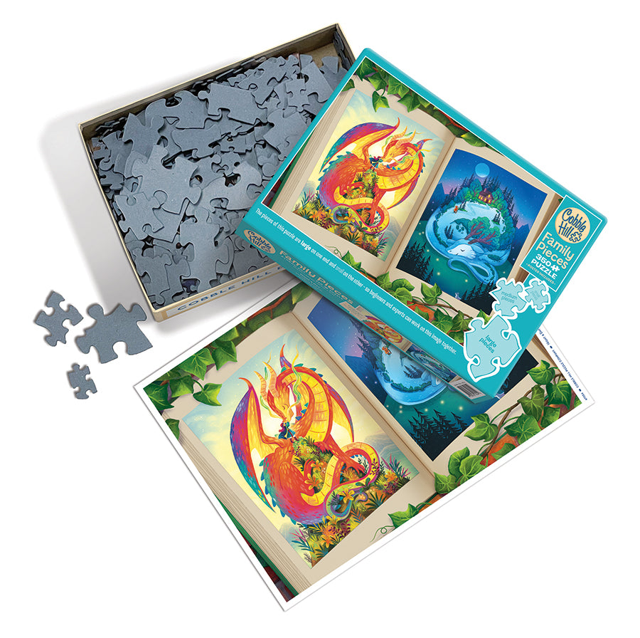 Night & Day box opened, showing the pieces