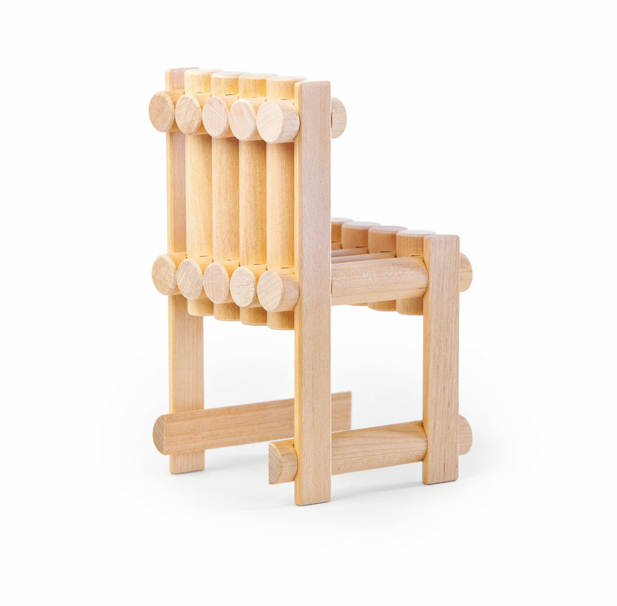 Chair II by VARIS, assembled, back view