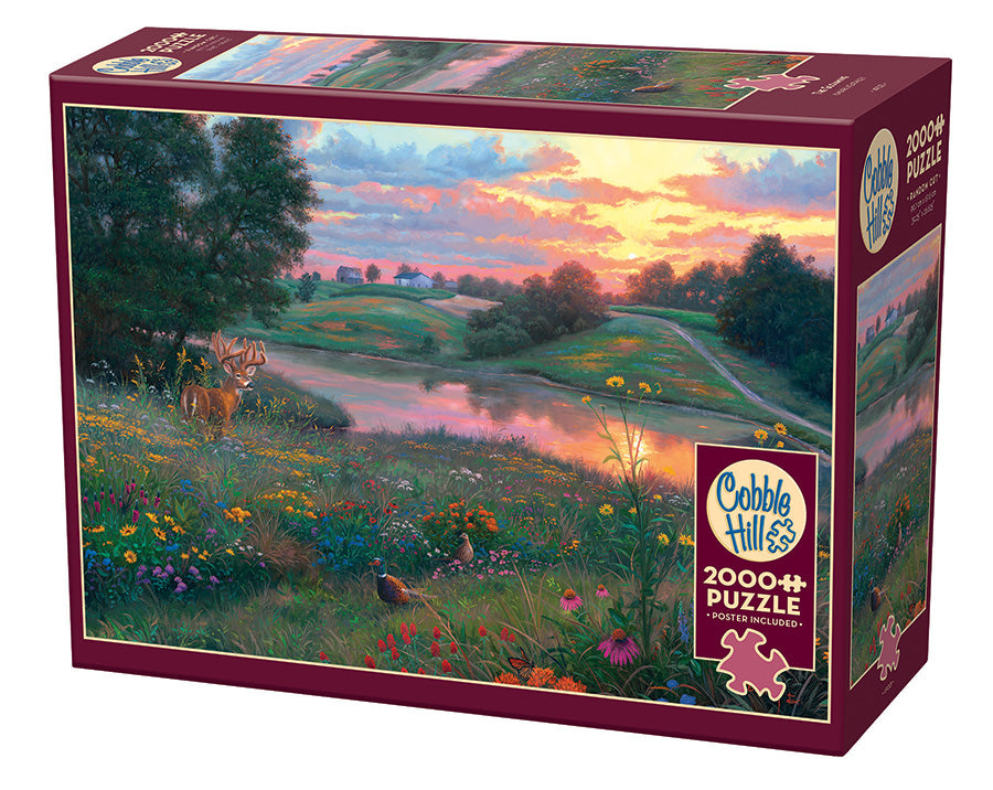 The Gloaming 2000-piece puzzle box by Cobble Hill