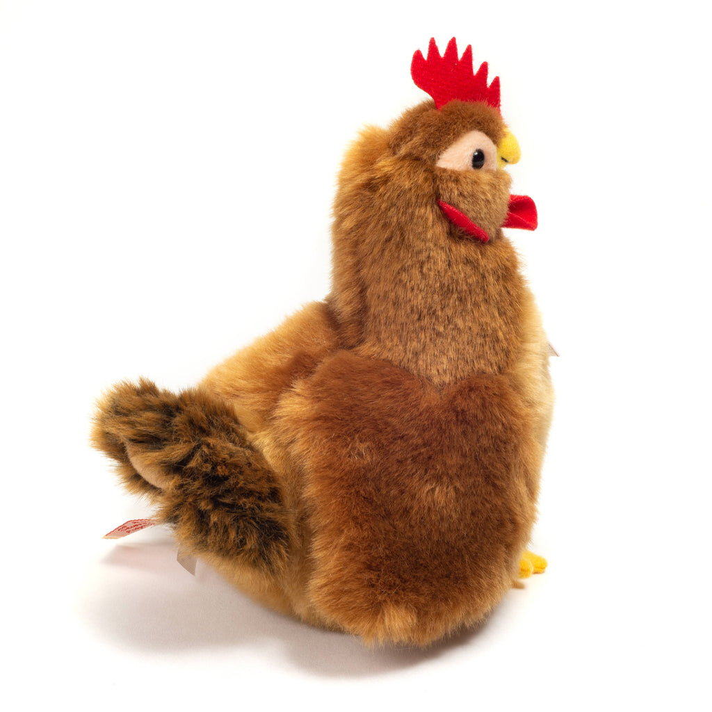 Hen brown 16 cm - plush toy - stuffed toy