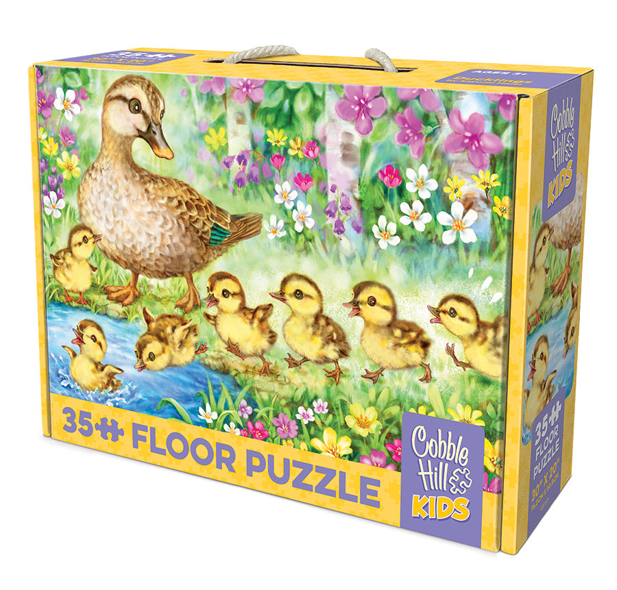 Ducklings 35-piece puzzle box by Cobble Hill