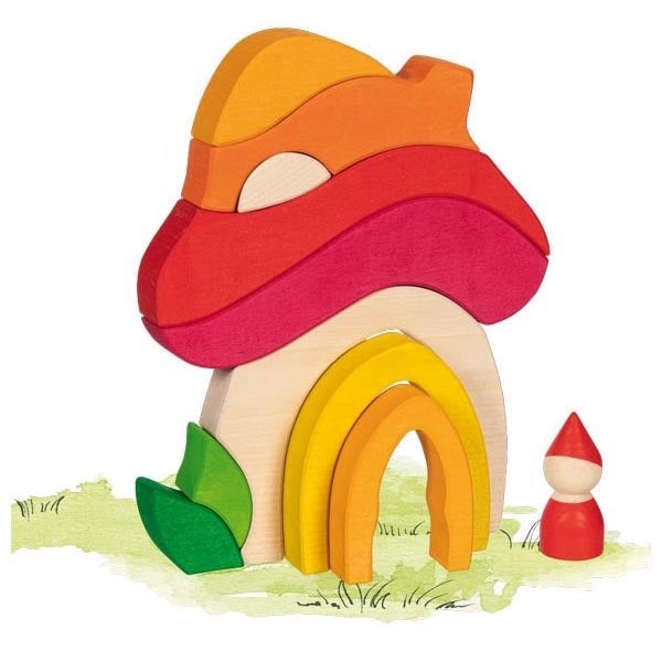 Mushroom House by goki