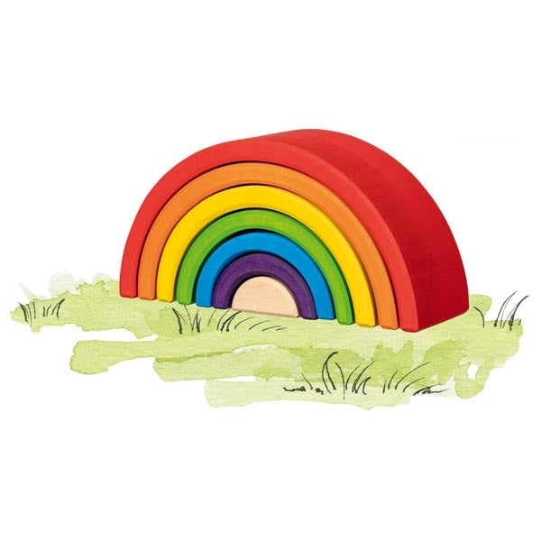Little Rainbow Building Blocks by goki