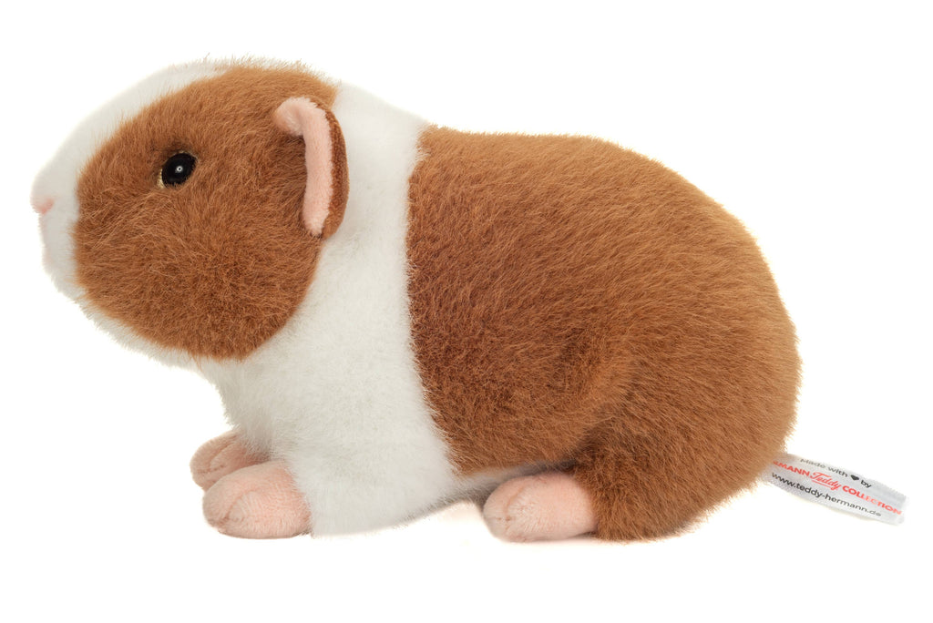 Guinea pig light brown-white 19 cm -Plush toy -Stuffed animal