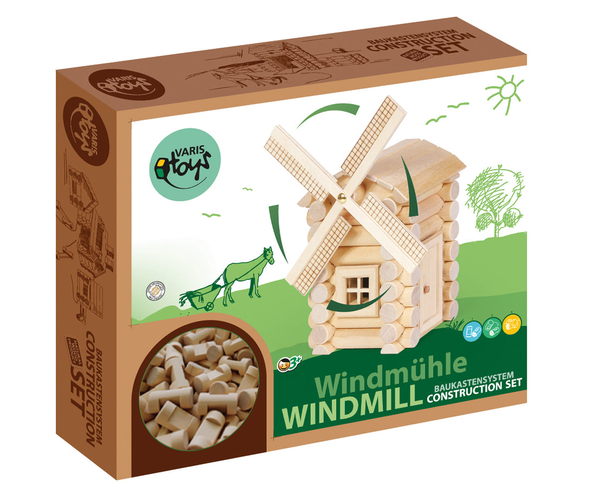 47 Part Windmill Construction Set by VARIS, box front