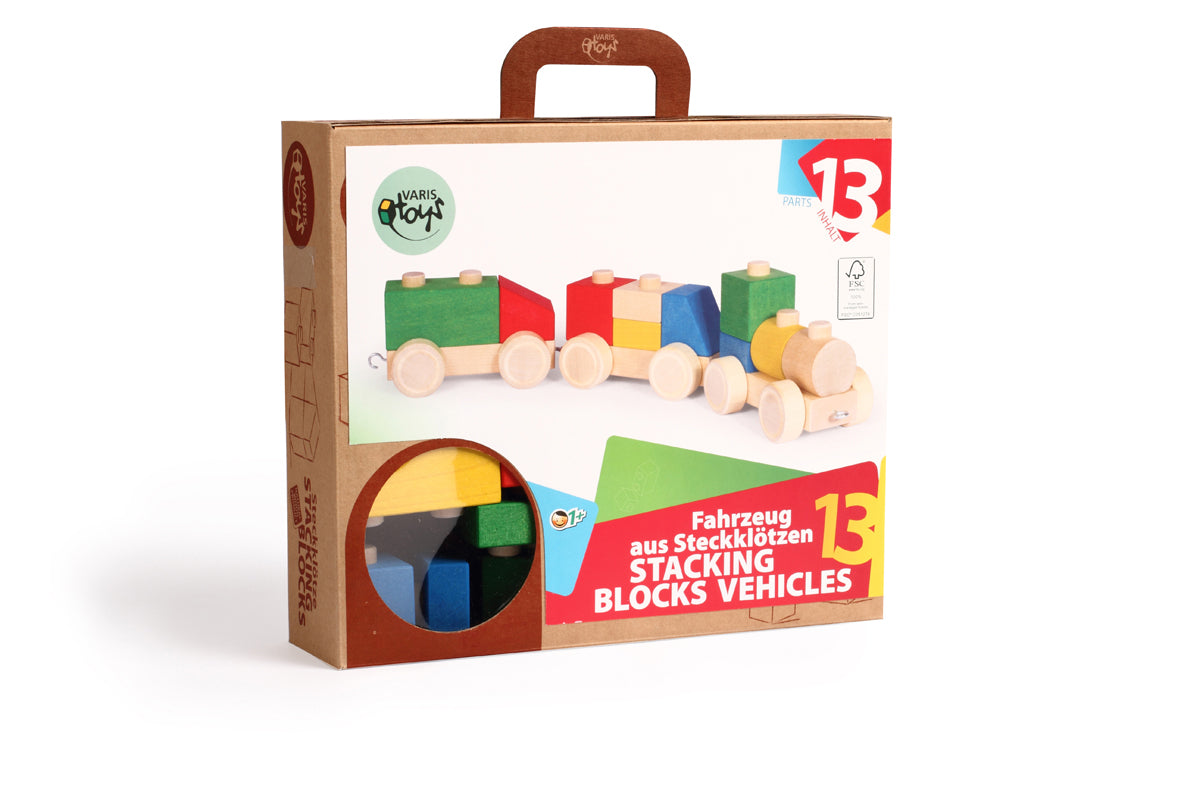 Stacking Blocks Vehicles 13 by VARIS, box