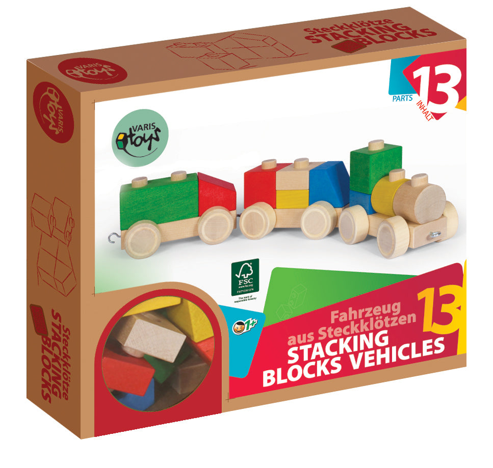 Stacking Blocks Vehicles 13 by VARIS, box front