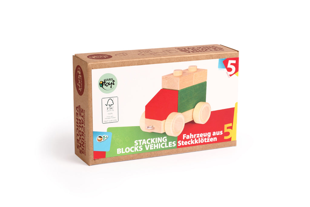 Stacking Blocks Vehicles 5 by VARIS, box