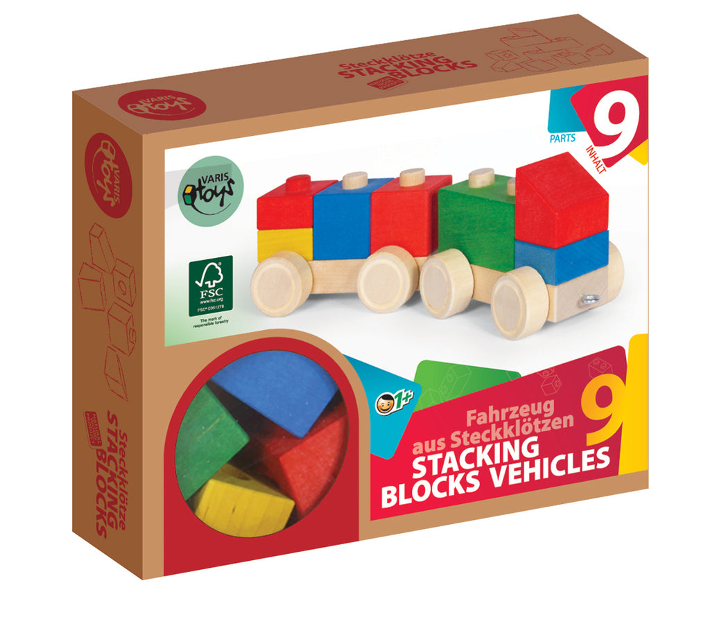 Stacking Blocks Vehicles 9 by VARIS, box front