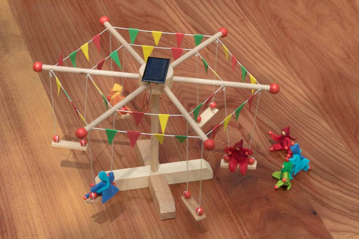 Solar Carousel kit by Kraul, assembled