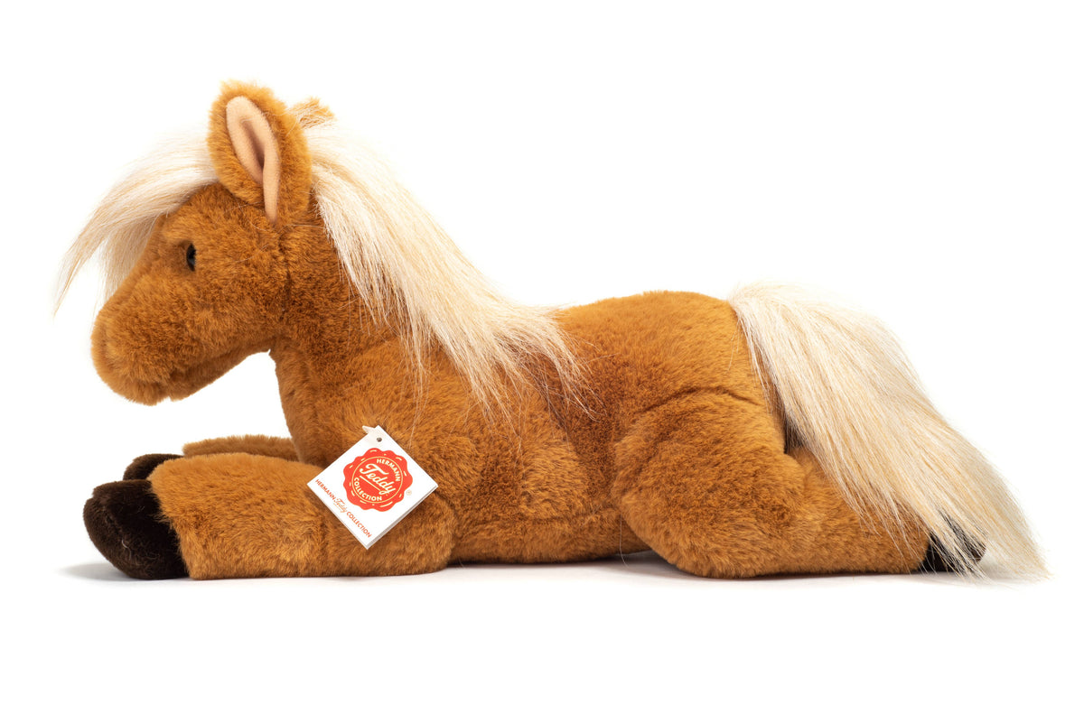 Horse lying 34 cm - plush toy - soft toy