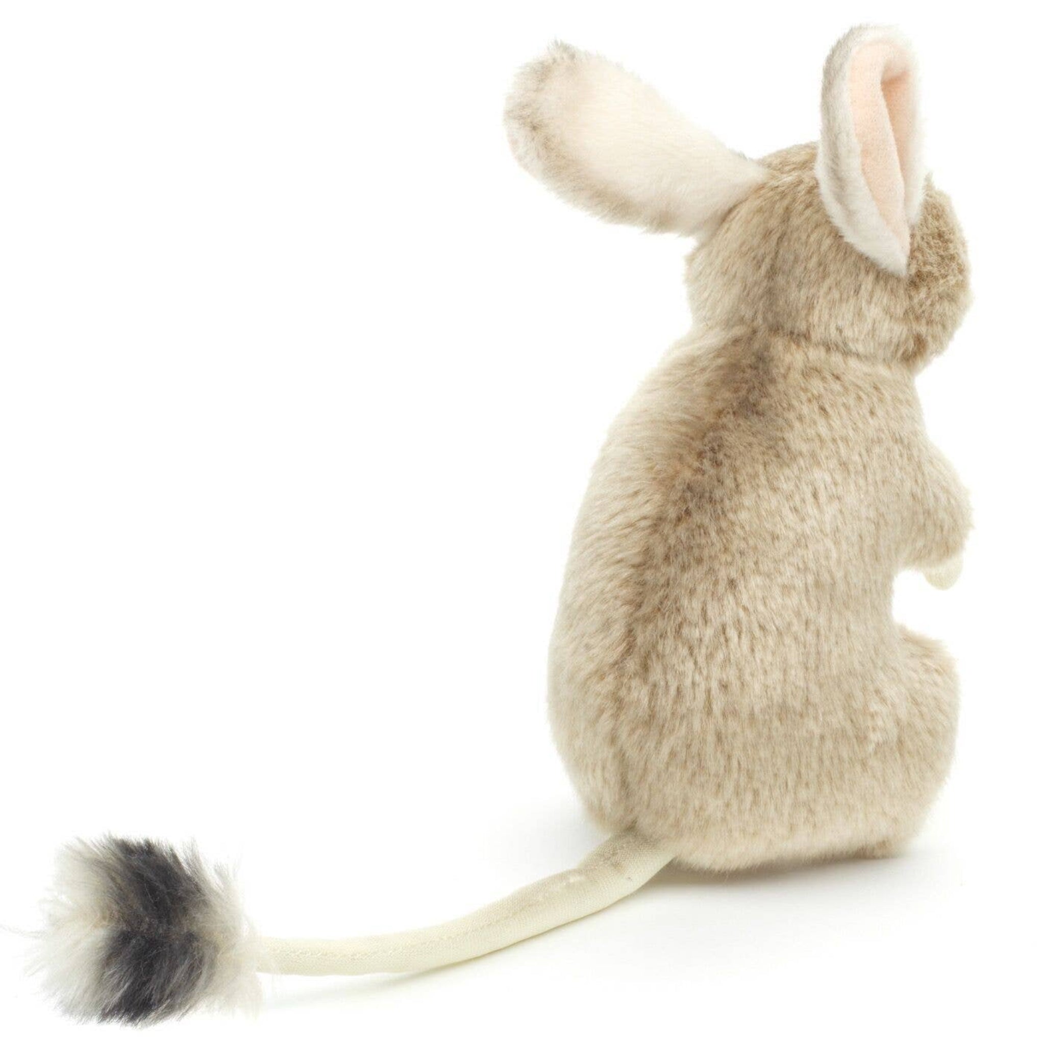 Plush toy mouse with a white background